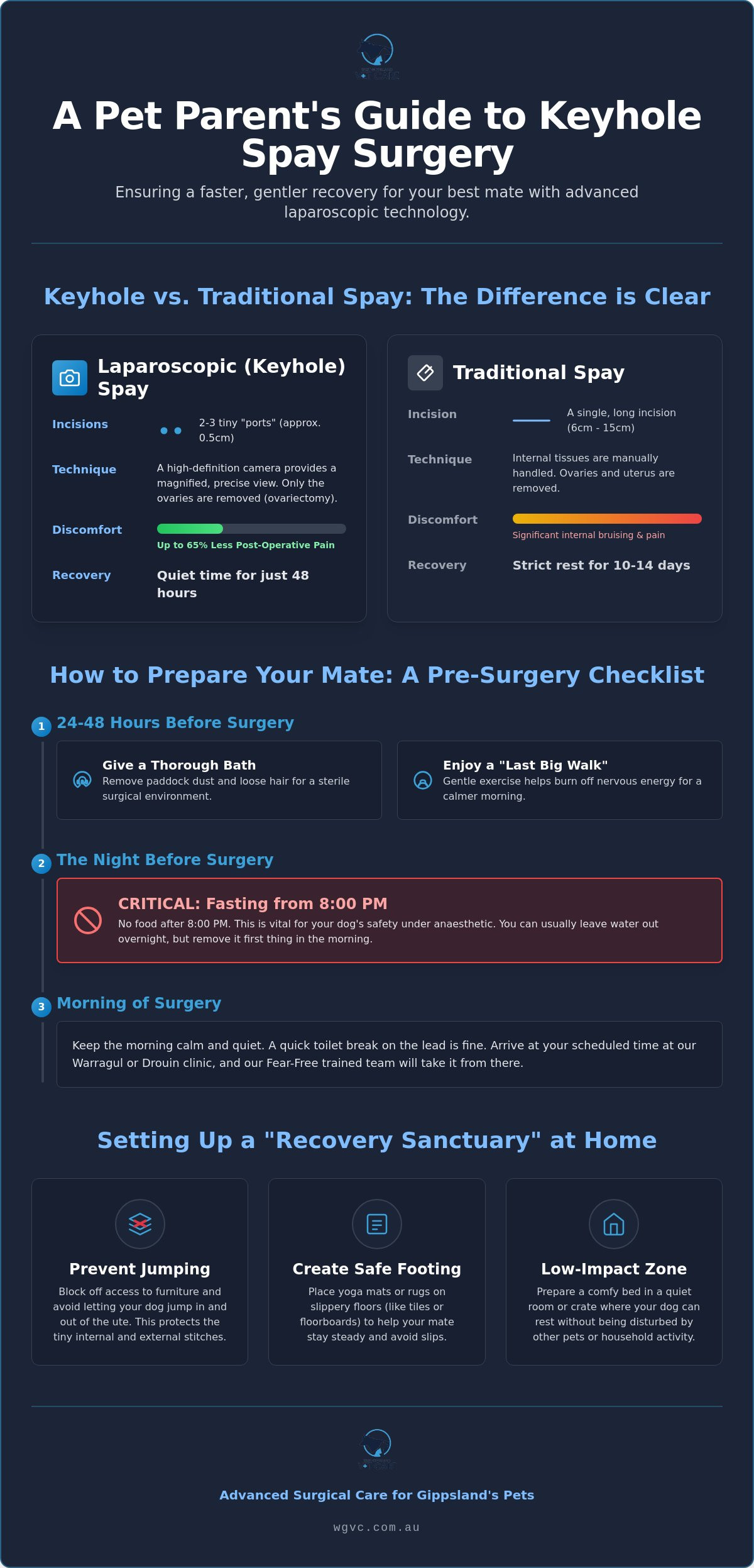 How to Prepare Your Dog for a Keyhole Spay: A Guide for Gippsland Pet Owners