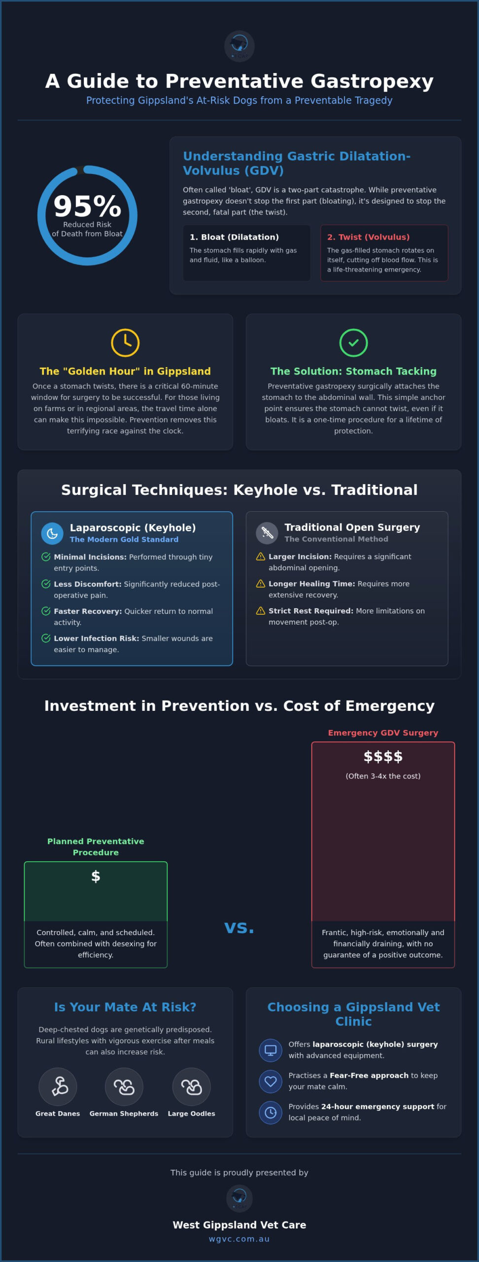 Cost of Preventative Gastropexy in Gippsland: A 2026 Buying Guide for Dog Owners