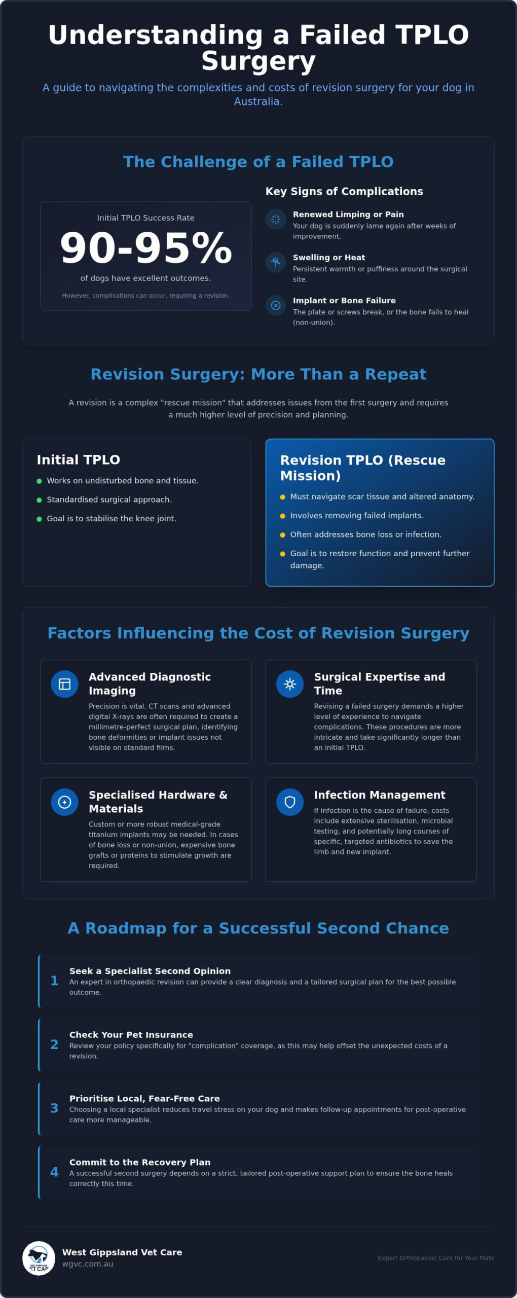 Cost to Fix Failed TPLO Surgery in Australia
