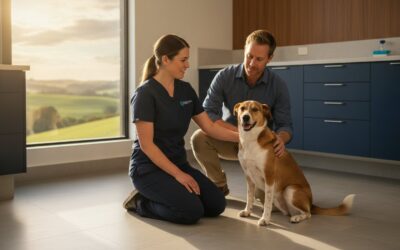 Low Stress Dog Vaccinations in Warragul: Why Staying With Your Best Mate Matters