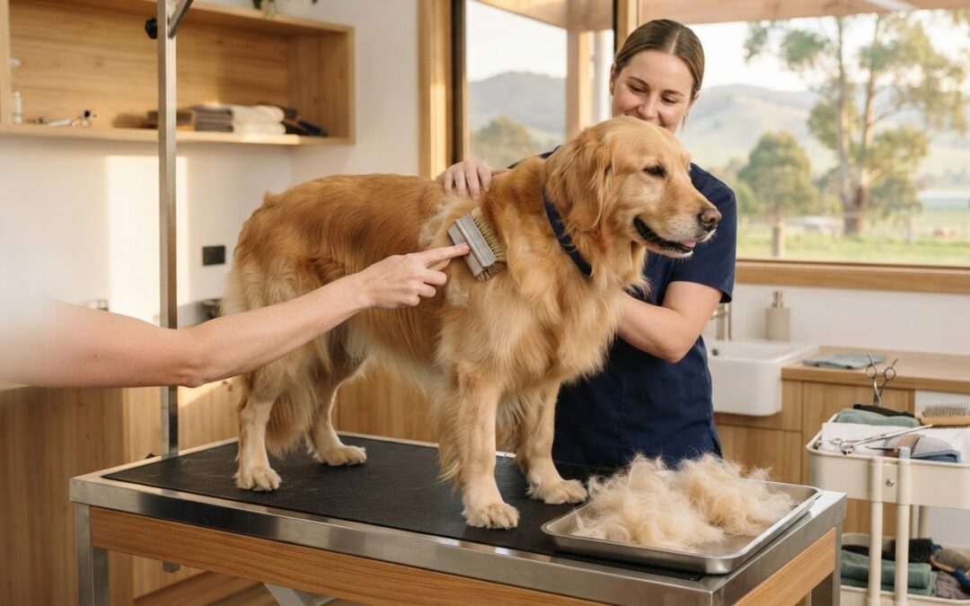 Dog Deshedding Treatment in Trafalgar: What to Expect